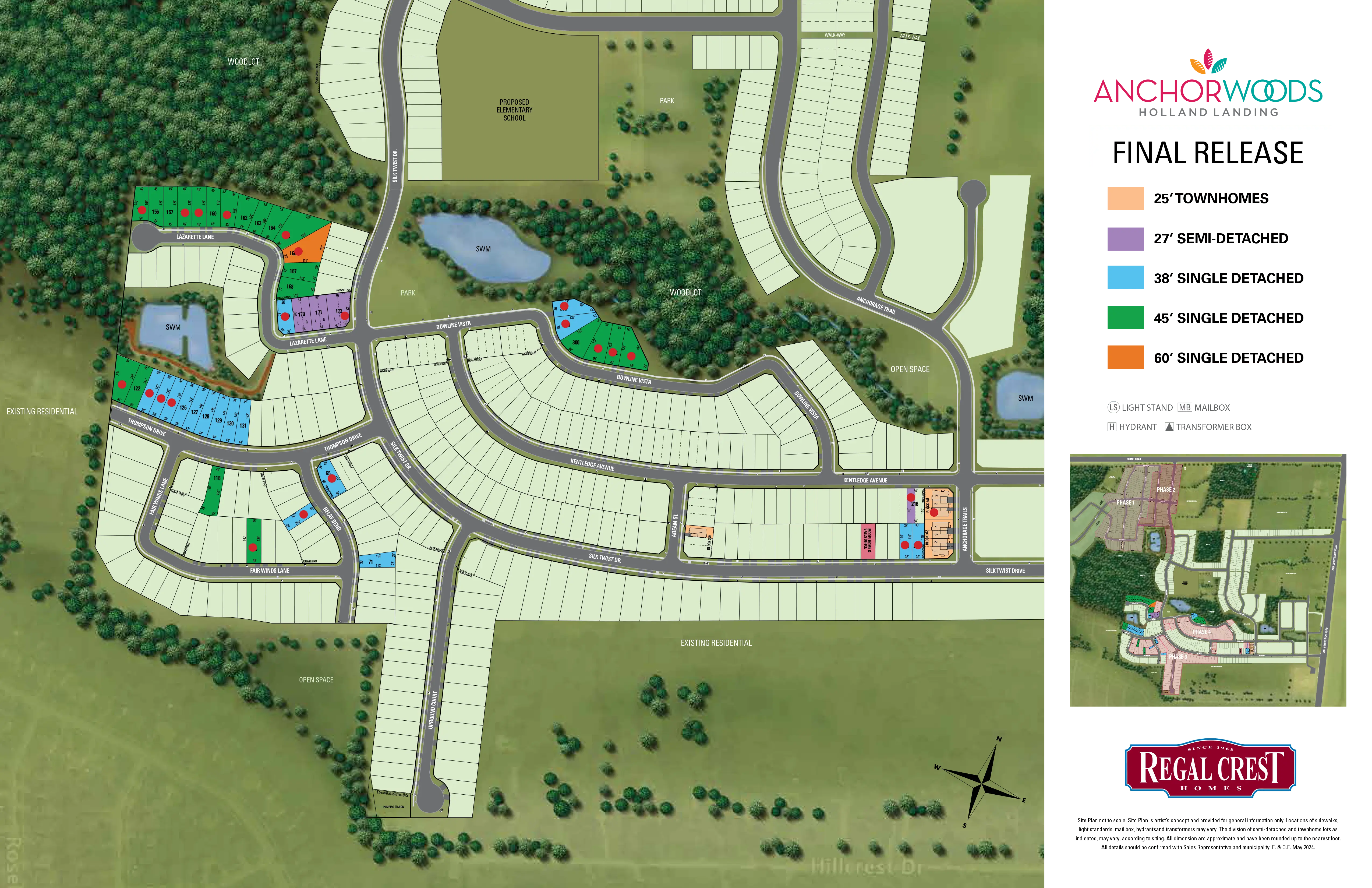 Anchor Woods Site Plan